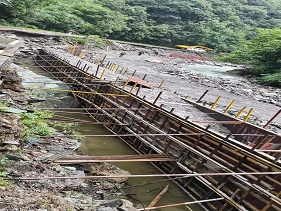 周至县2021年水毁修复工程赵九路1-2标段